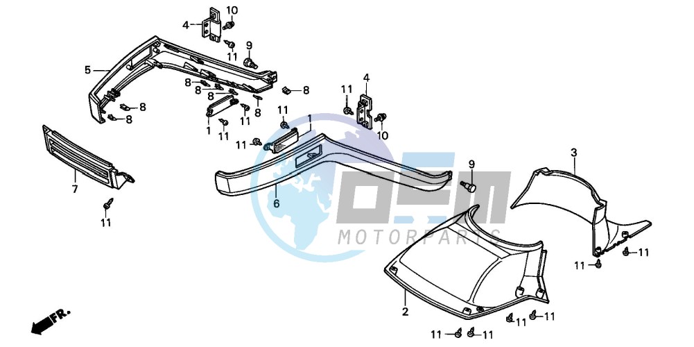 FRONT UNDER COVER/ FRONT FENDER