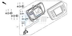 TRX500FPE drawing METER