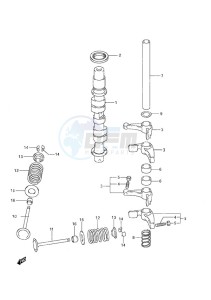 DF 8A drawing Camshaft