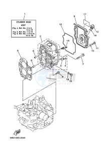 F15A drawing CYLINDER--CRANKCASE-2