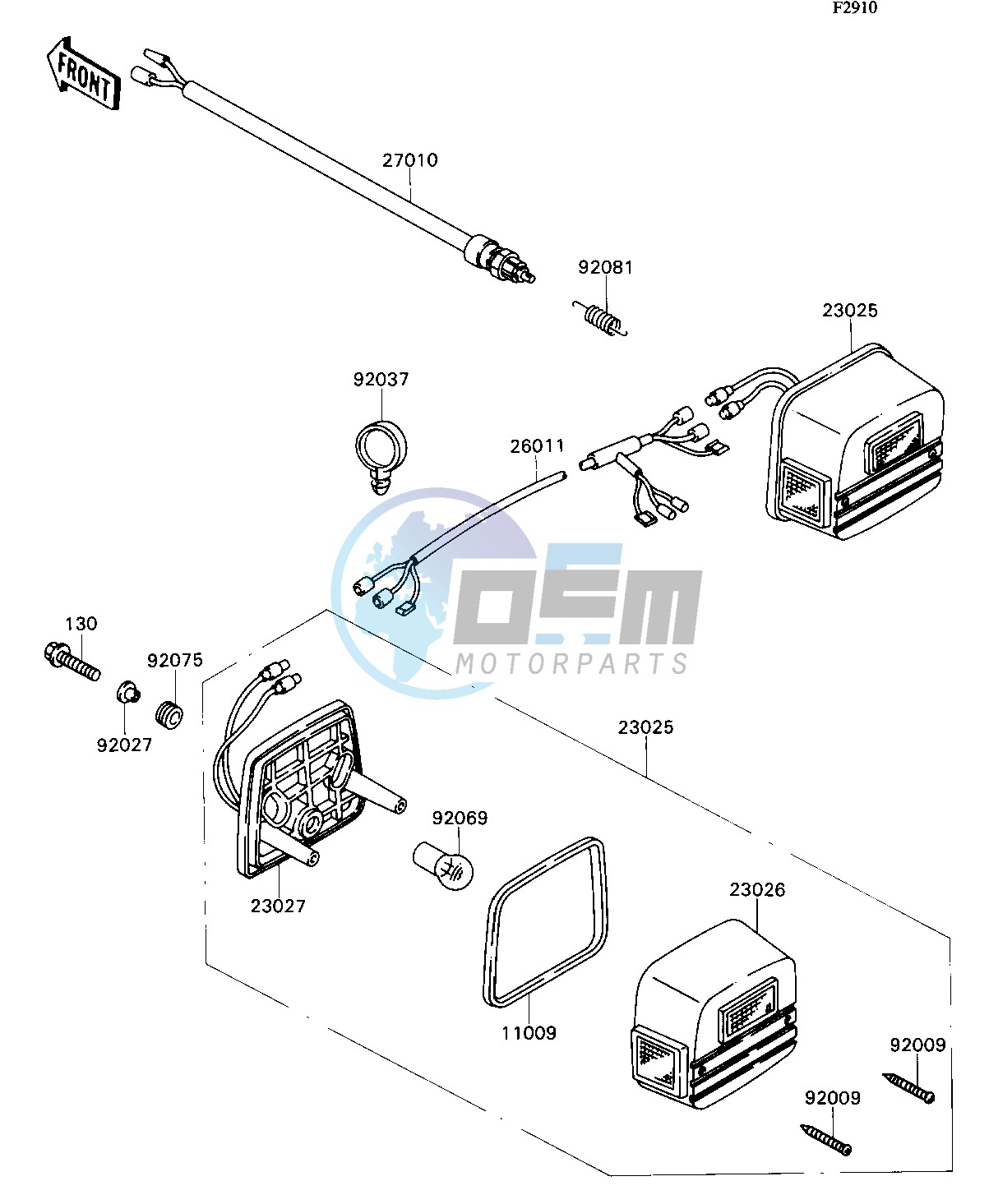 ACCESSORY-- TAIL LAMP- -