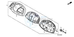 CBR600RRA Europe Direct - (ED) drawing METER