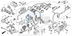 CBR1000RR drawing WIRE HARNESS (CBR1000RR6/7)