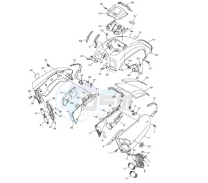 V-MAX 1700 drawing SIDE COVER