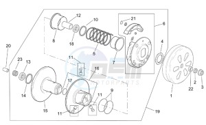 SR 125-150 drawing Clutch