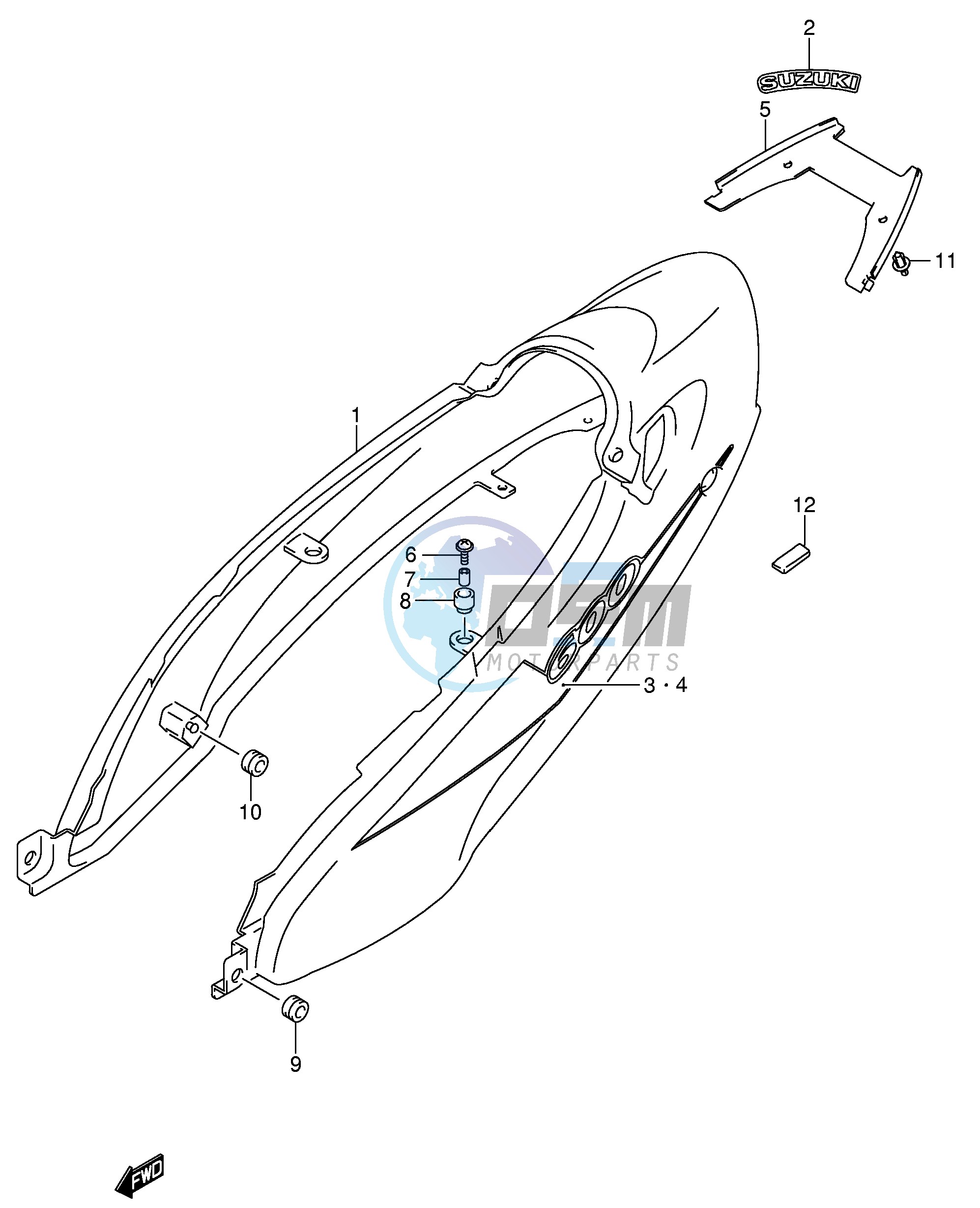 FRAME COVER (MODEL K5)