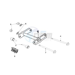 VIVA 3 L 50 2T drawing ENGINE MOUNT