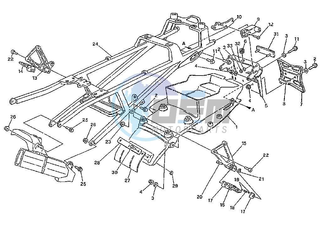 REAR FRAME