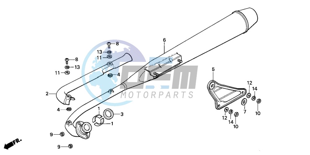 EXHAUST MUFFLER (2)