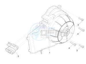 TYPHOON 50 2T EURO 4 (EMEA-APAC) drawing Flywheel magneto cover - Oil filter