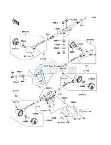 VN1700_VOYAGER_CUSTOM_ABS VN1700KEF GB XX (EU ME A(FRICA) drawing Turn Signals