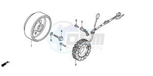 NX650 500 DOMINATOR drawing GENERATOR