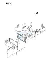 LT-F250 (E2) drawing TAIL LAMP