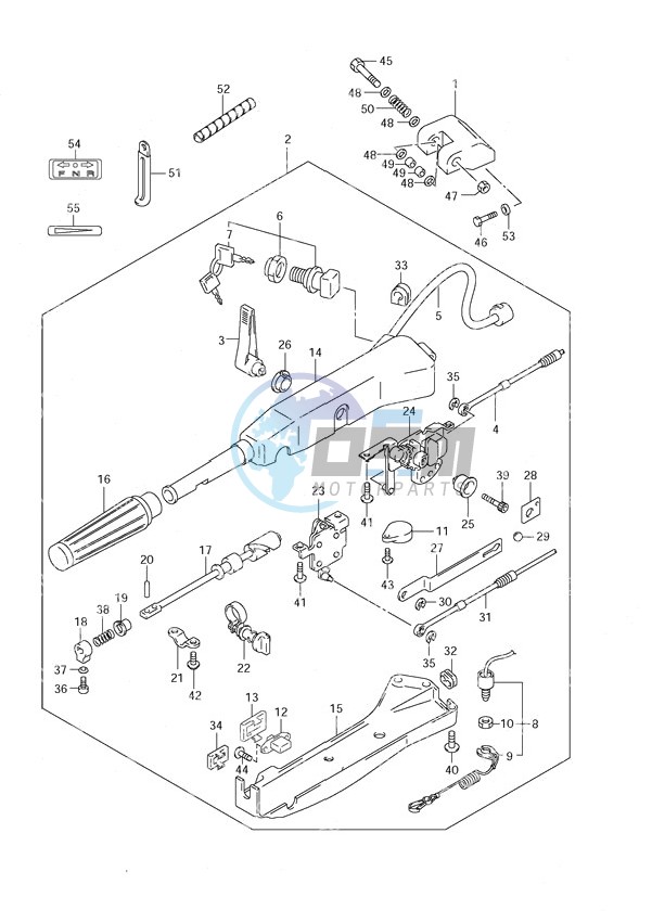 Tiller Handle