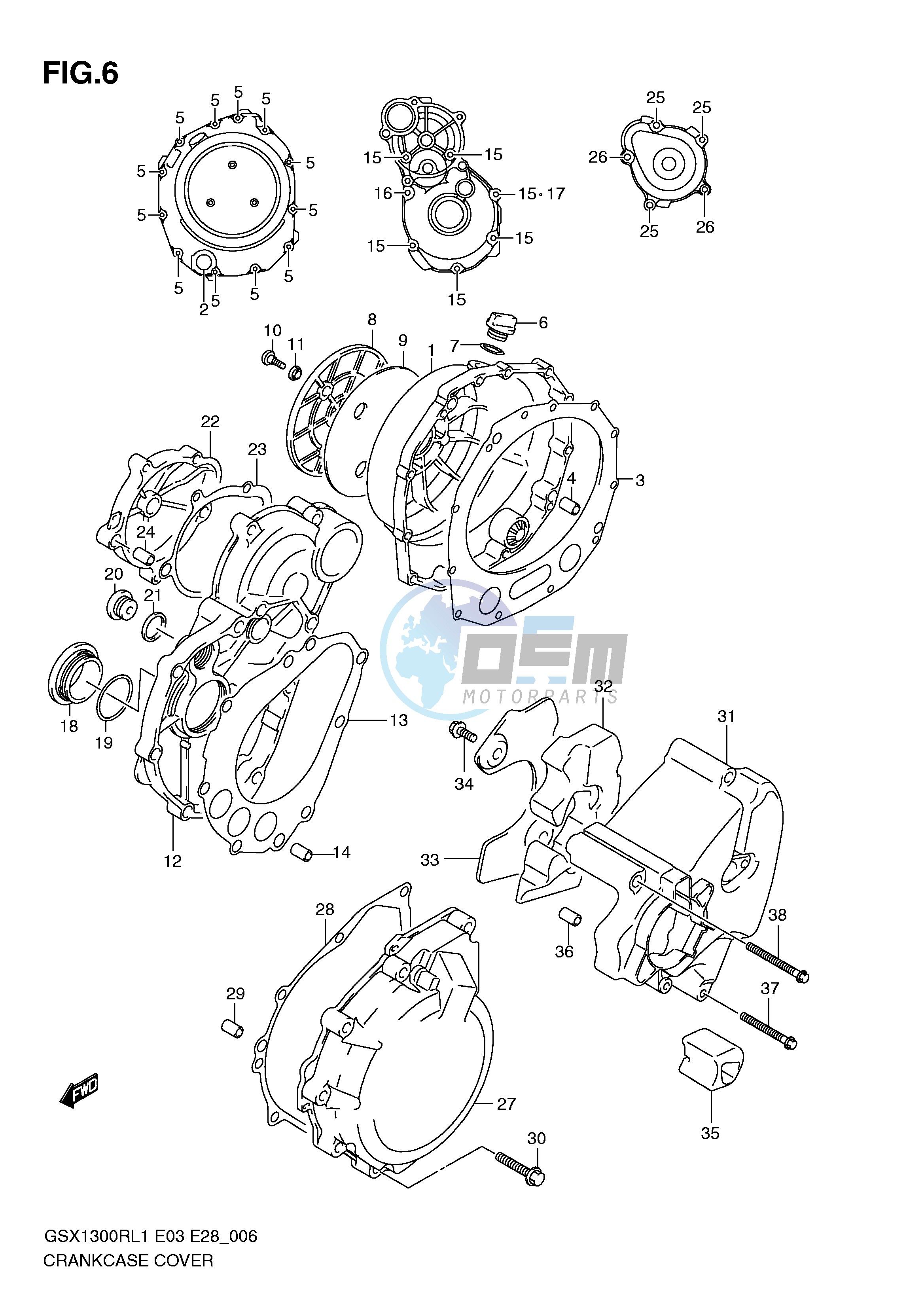 CRANKCASE COVER