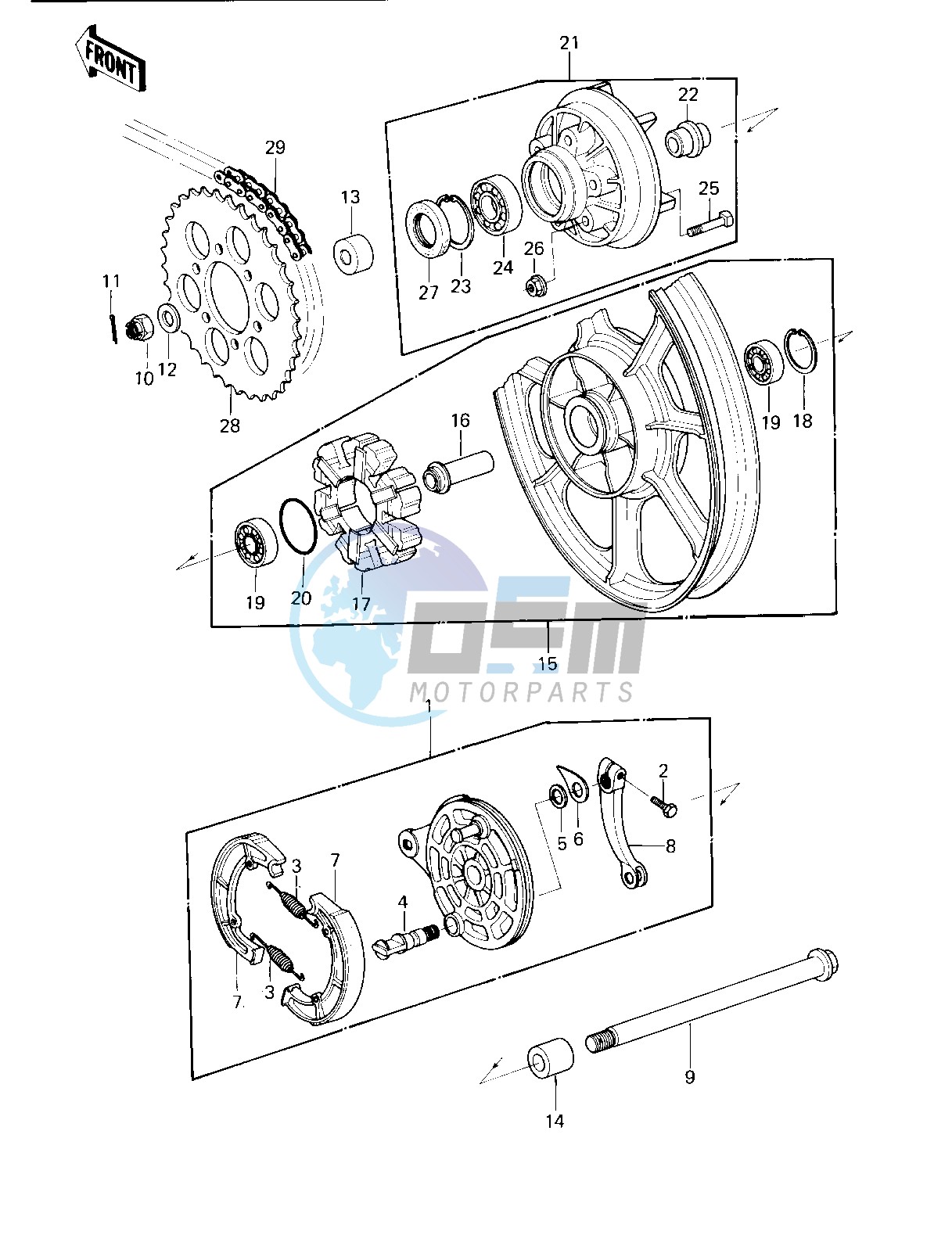 REAR WHEEL_HUB_BRAKE_CHAIN