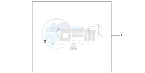 NT700V drawing 12V DC SOCKET