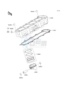 ZX636 C [NINJA ZX-6R] (C6F) C6F drawing CYLINDER_PISTON-- S- -