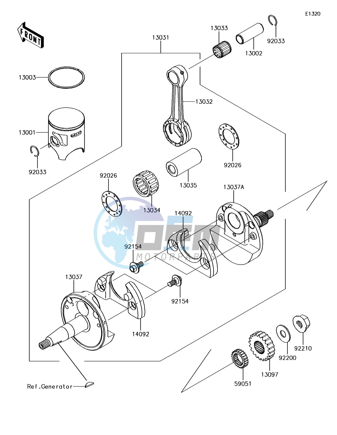 Crankshaft/Piston(s)