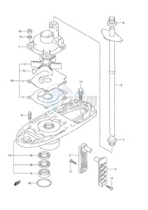 DF 30 drawing Water Pump