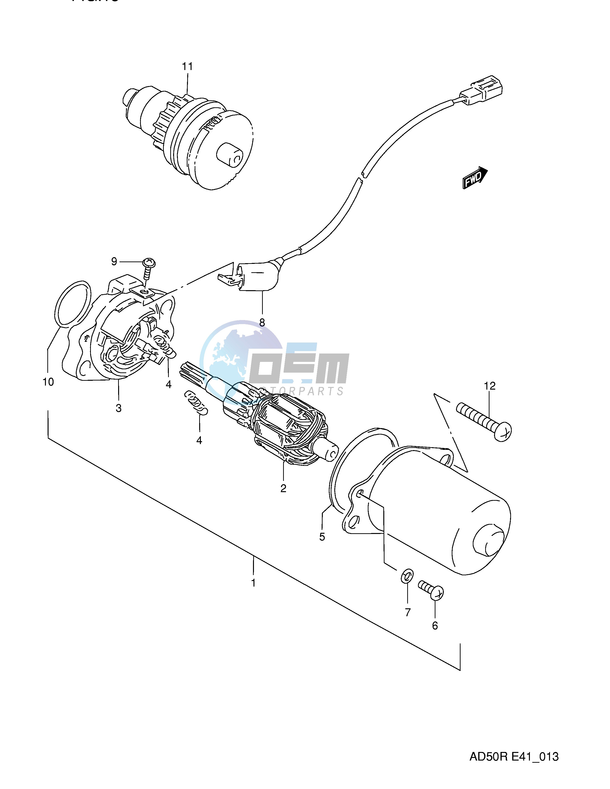 STARTING MOTOR