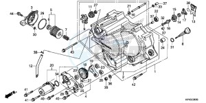 TRX420FMD TRX420 Europe Direct - (ED) drawing FRONT CRANKCASE COVER