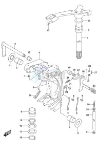 DF 115A drawing Swivel Bracket