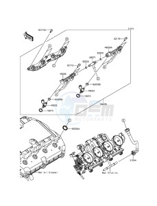 NINJA_ZX-6R ZX600REF FR GB XX (EU ME A(FRICA) drawing Top Feed Injecter