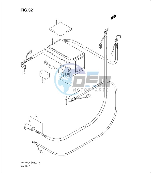 BATTERY (AN400AL1 E19)