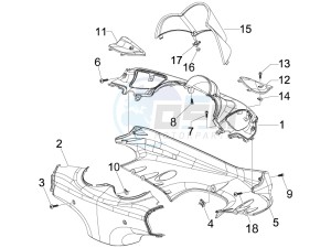 Beverly 125 drawing Anti-percolation system