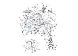 FZ1 FAZER 1000 drawing FUEL TANK