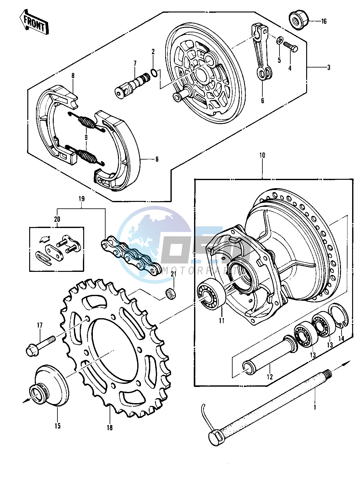 REAR HUB_BRAKE_CHAIN