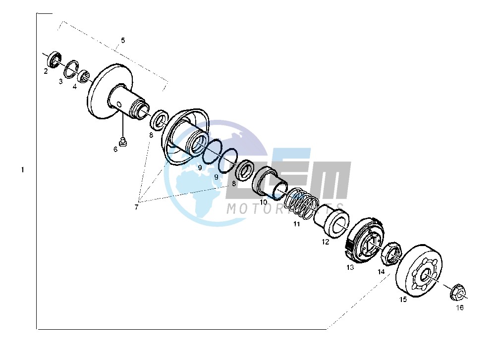 DRIVEN PULLEY