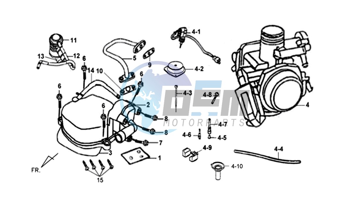 CYLINDER HEAD COVER / CARBURATOR