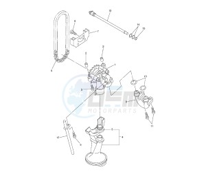 XJ6-S DIVERSION 600 drawing OIL PUMP