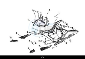 JOYRIDE 300 (LJ30W3-EU) (M3) drawing FLOOR PANEL