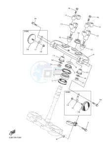 WR250F (2GB2 2GB3 2GB4 2GB4) drawing STEERING