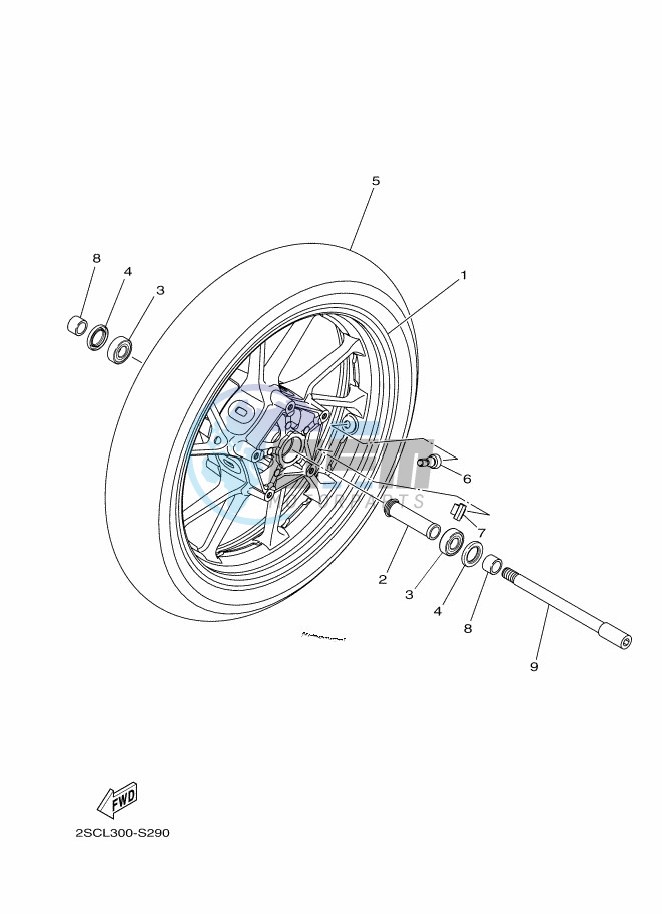 FRONT WHEEL