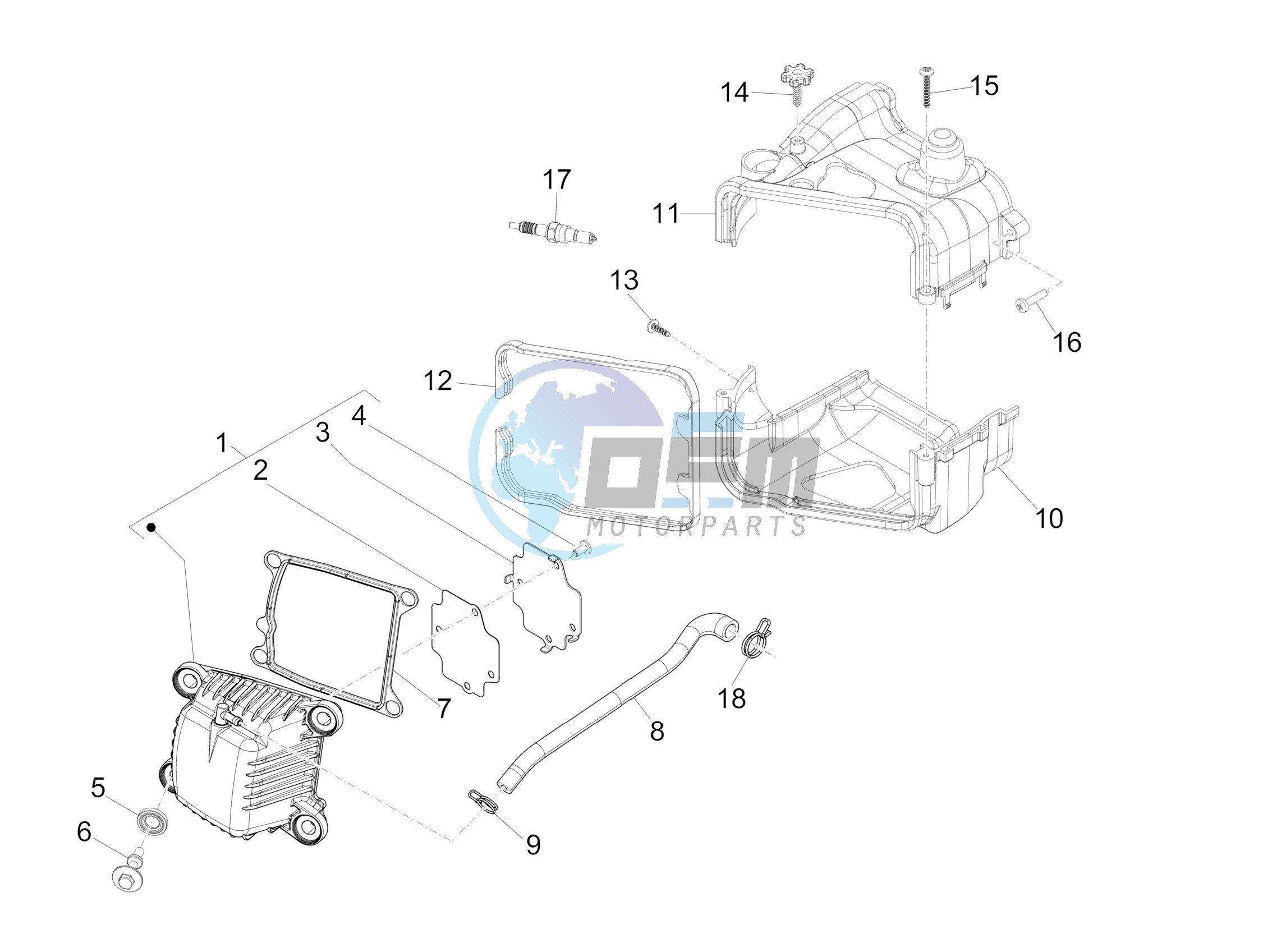 Cylinder head cover