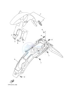 YBR125ESD (51P3) drawing FENDER