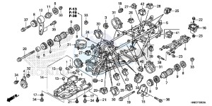 TRX680FAF TRX680 Europe Direct - (ED) drawing FRAME BODY