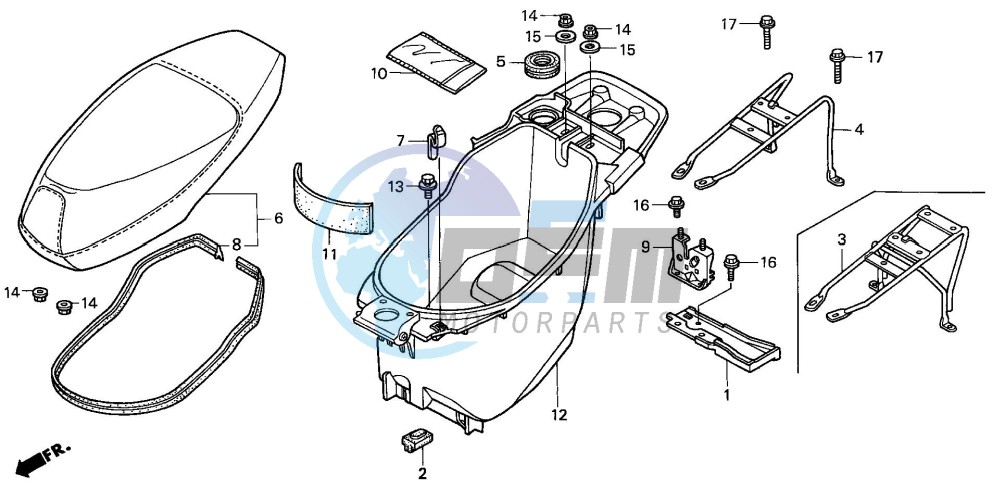 SEAT/LUGGAGE BOX