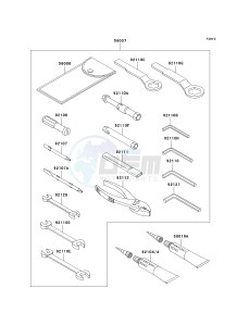 ZX636 C [NINJA ZX-6R] (C6F) C6F drawing OWNERS TOOLS