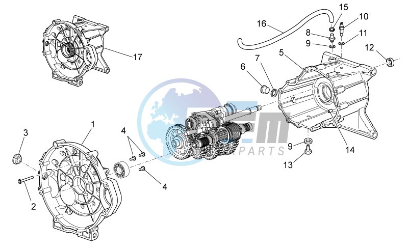 Transmission cage