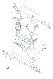 DF 40A drawing Trim Cylinder