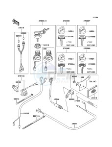 KLF300 KLF300B6F EU GB drawing Ignition Switch