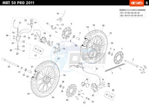 MRT-50-PRO-BLUE drawing WHEEL - BRAKES