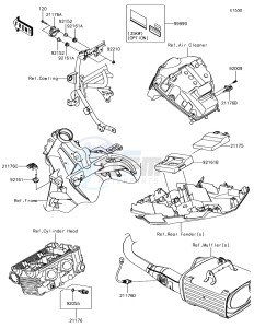 VERSYS 650 ABS KLE650FHFA XX (EU ME A(FRICA) drawing Fuel Injection