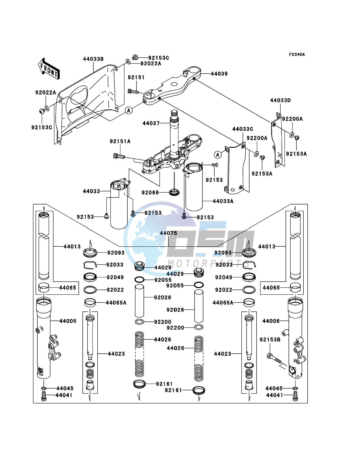 Front Fork(-JKBVNT60AAA015115)