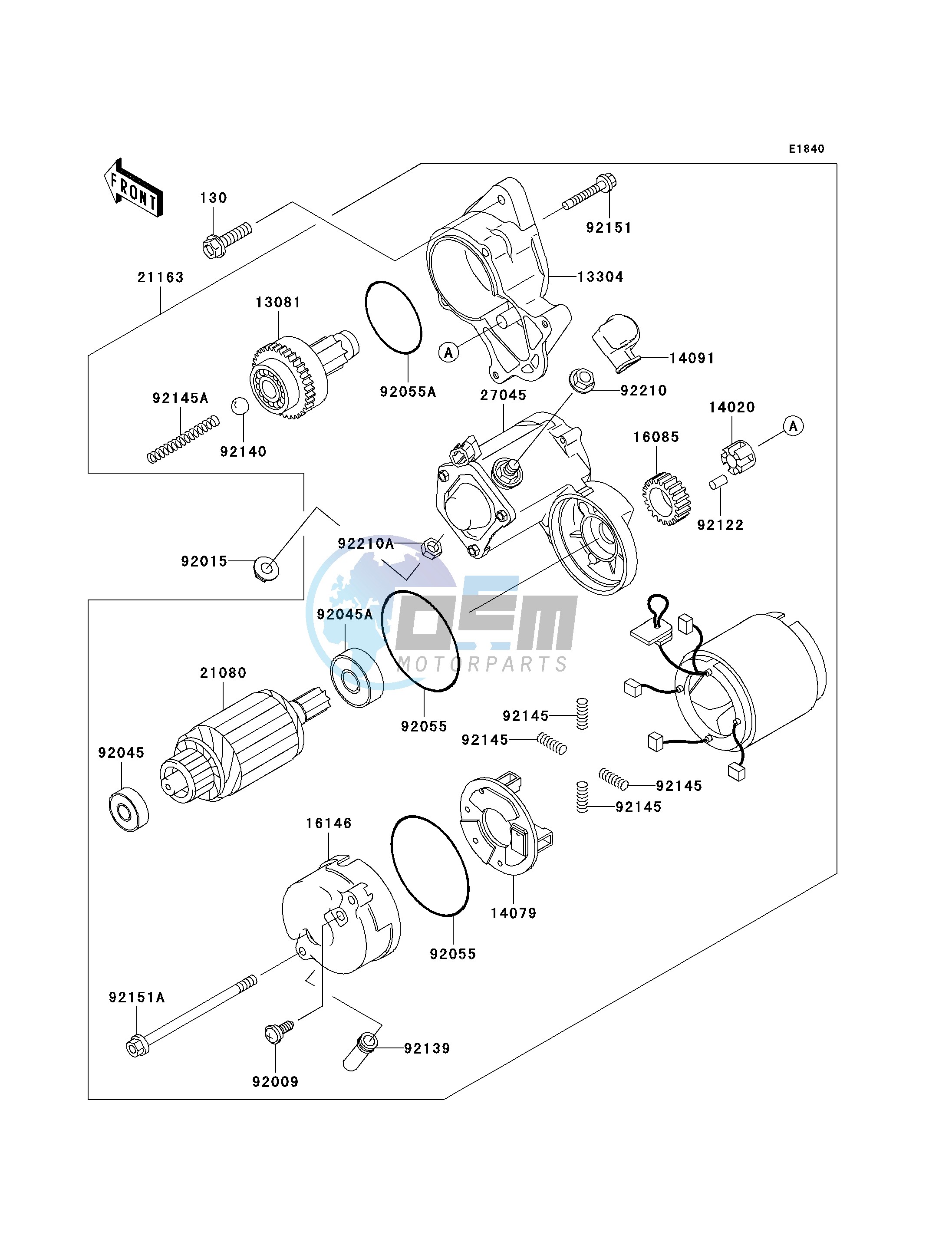 STARTER MOTOR